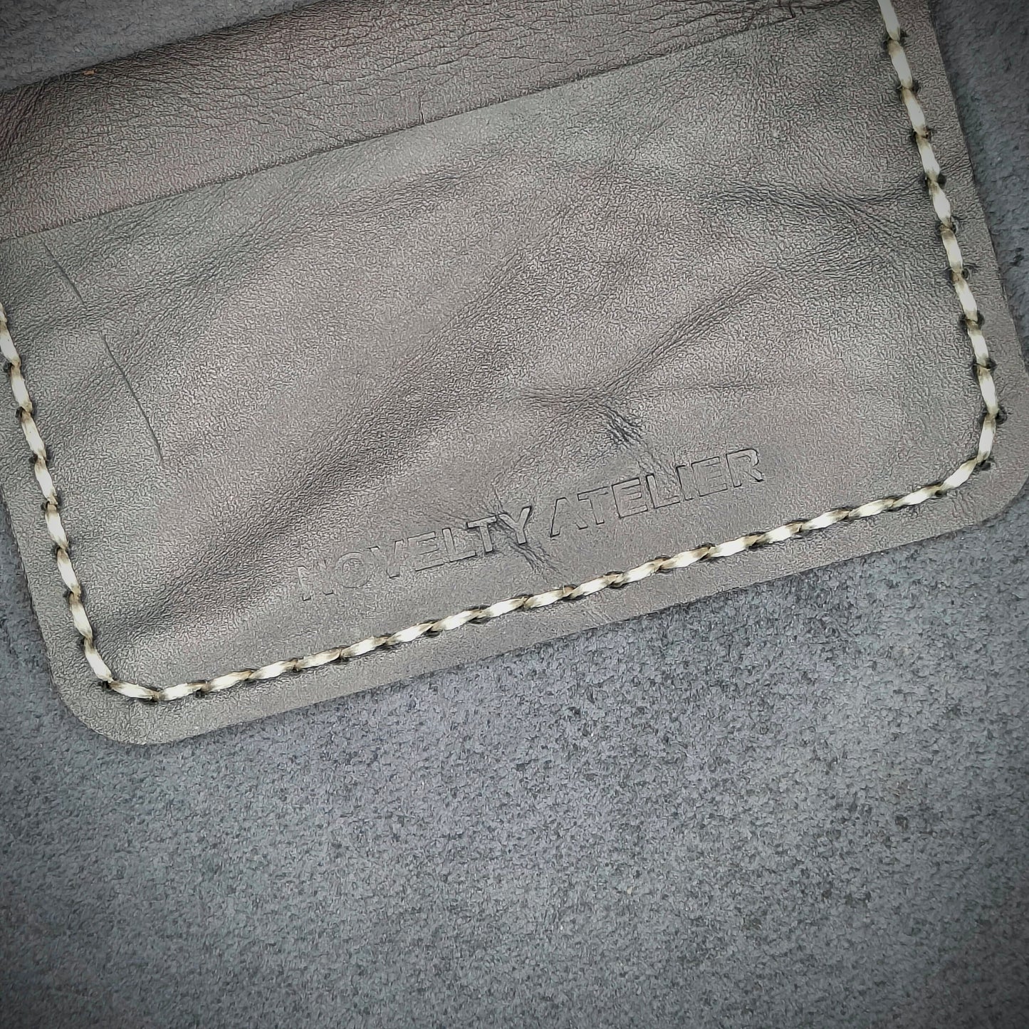 THE COPPERFIELD Bi-Fold Card Holder (Navy Blue) - Novelty Atelier