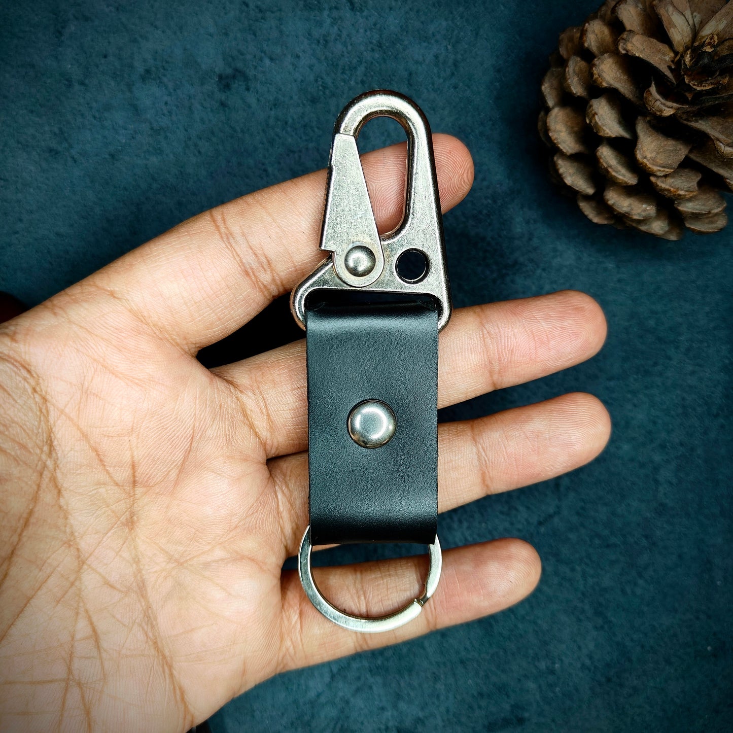 Black EDC Snap Hook Keychains