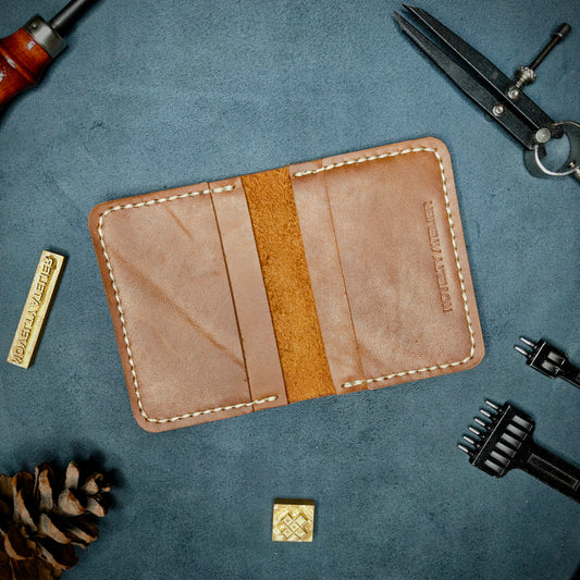 THE COPPERFIELD Bi-Fold Card Holder (Brown)