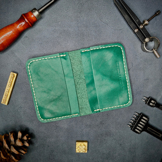 THE COPPERFIELD Bi-Fold Card Holder (Green)