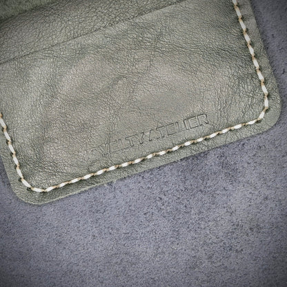THE COPPERFIELD Bi-Fold Card Holder (Olive Green) - Novelty Atelier