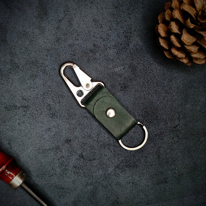 Olive Green EDC Snap Hook Keychain