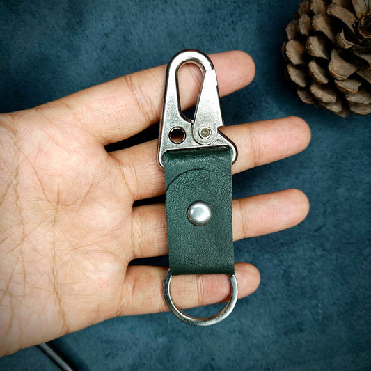 Olive Green EDC Snap Hook Keychain