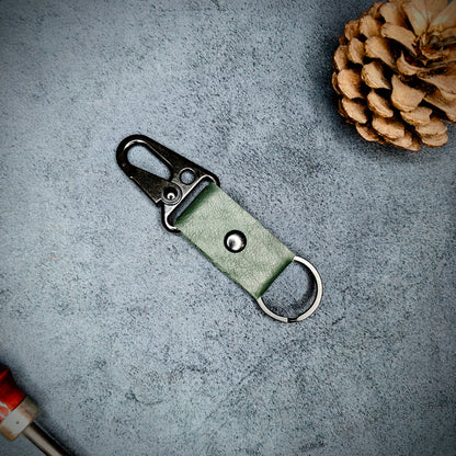 Olive Green EDC Snap Hook Keychain