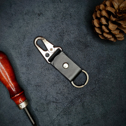 Black EDC Snap Hook Keychain