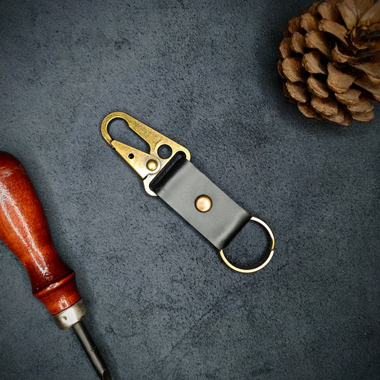 Black EDC Snap Hook Keychains