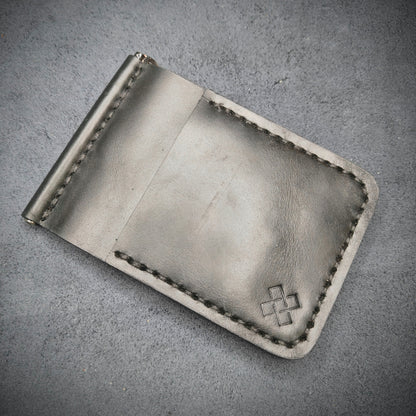 WAYNE Money Clip Leather Wallet