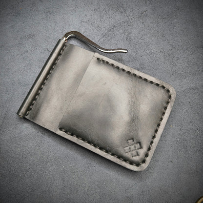 WAYNE Money Clip Leather Wallet