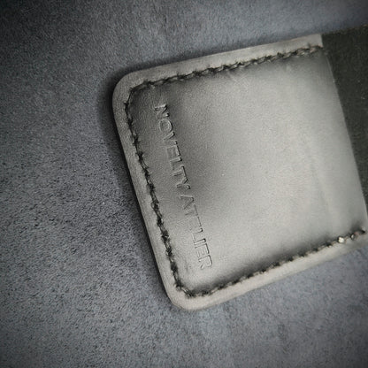 WAYNE Money Clip Leather Wallet