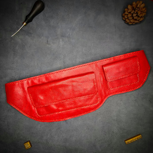 Designer Leather Hip Belt (Minimalist fanny pack)