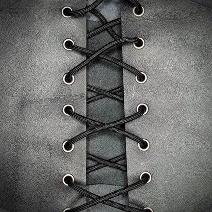 Black Leather Under bust Corset