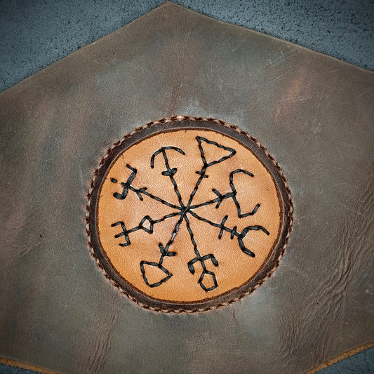 Brown Leather Under bust Corset