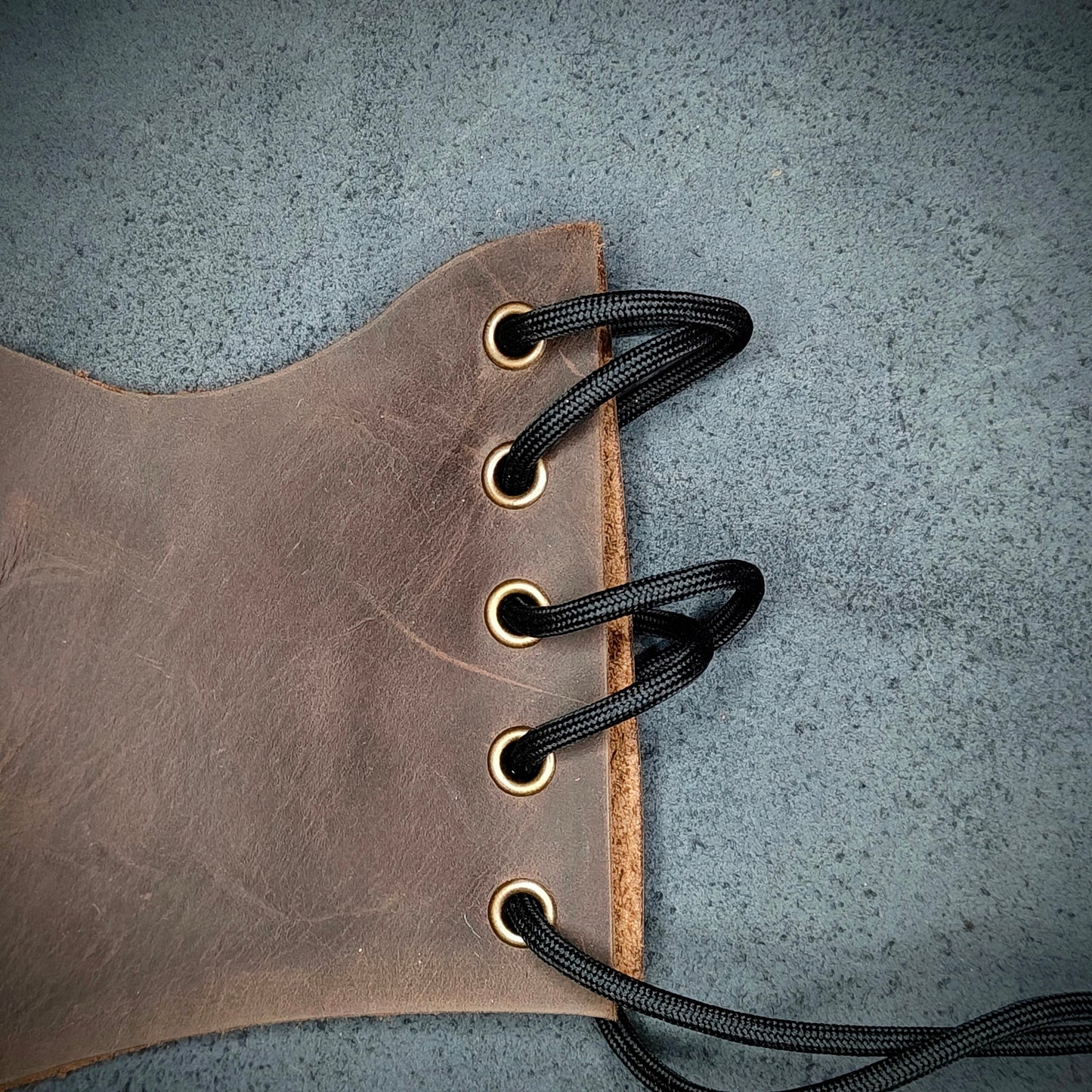 Brown Leather Under bust Corset